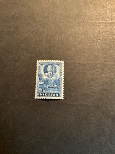 Stamps Nigeria Scott #42a hinged