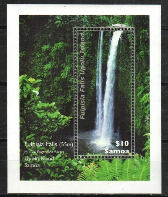 Samoa Stamp 1141  - Fuipisia Falls