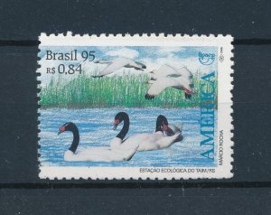 [102425] Brazil 1995 Birds vogel oiseaux swan From set MNH