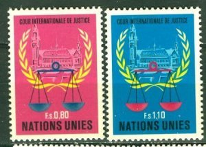 United Nations Geneva; 1979; Sc. # 87-88;  MNH Cpl. Set