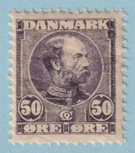 DENMARK 68 - 50 ØRE CHR. X  MINT NEVER HINGED OG ** NO FAULTS VERY FINE! - DHJ