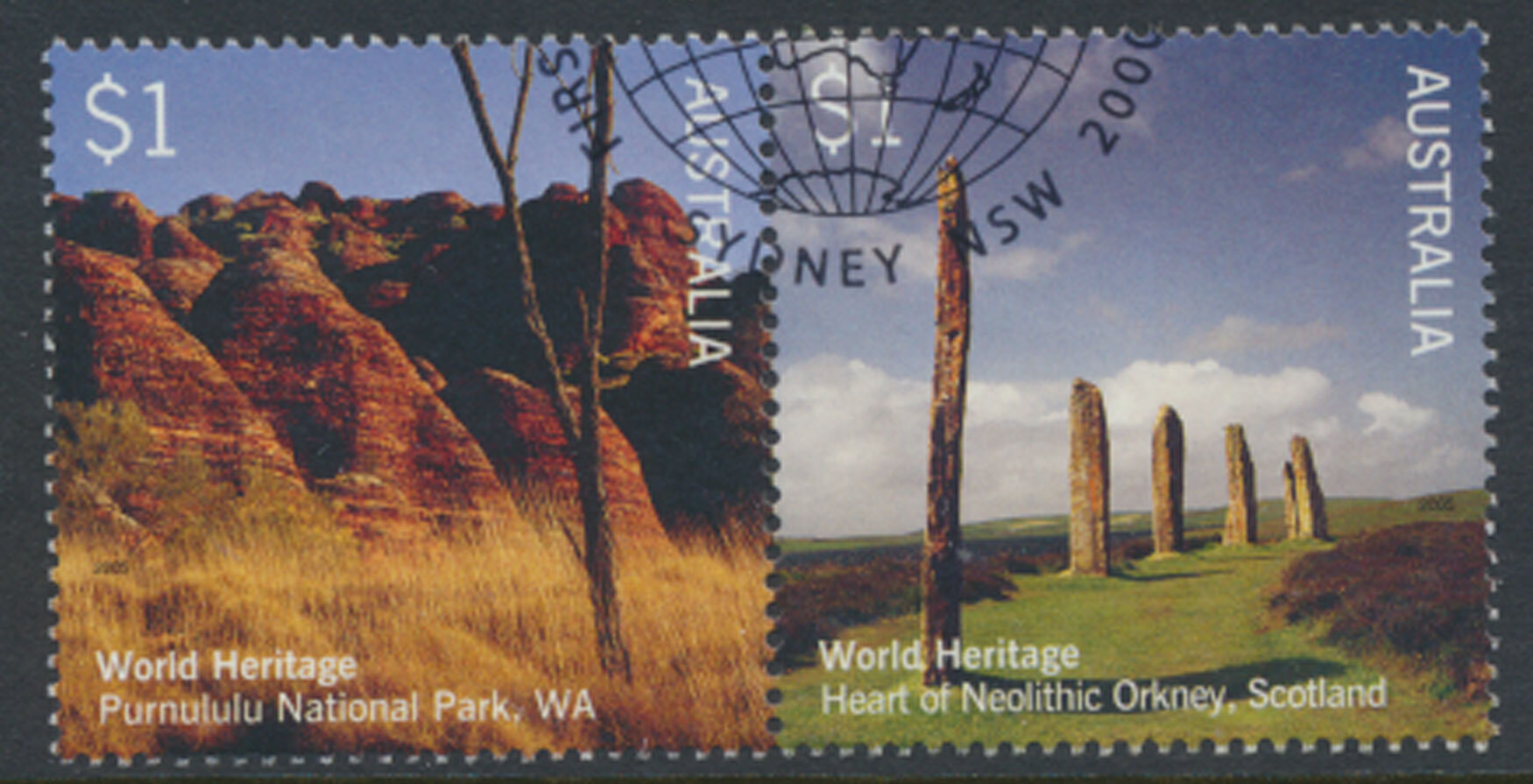 Australia Sg 2506a SC 2374a Used World Heritage UNESCO see details