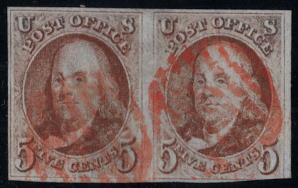 MALACK 1b VF, Pair, w/PF (06/10) CERT, a super pair ..MORE.. guu459