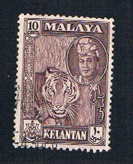 Malaya Kelantan 77 Used Tiger (BP2266)