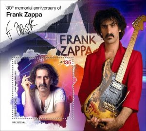 2024 03- SIERRA LEONE - FRANK ZAPPA         1V complet set    MNH ** T