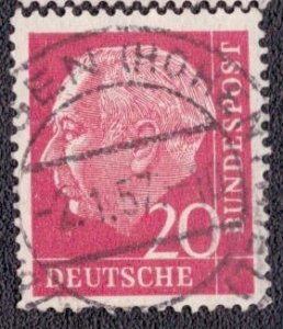 Germany 710 1954 Used