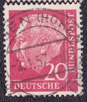 Germany 710 1954 Used