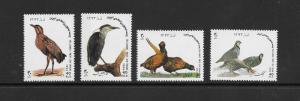 BIRDS - IRAN #2617-20  MNH