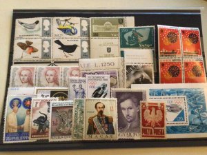 Worldwide mounted mint mixed stamps A9576