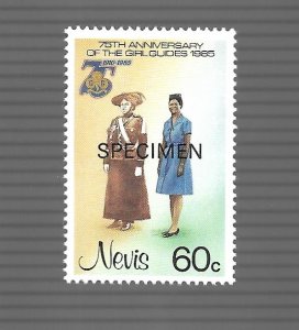 Nevis 1985 - MNH - Specimen - Scott #424 *