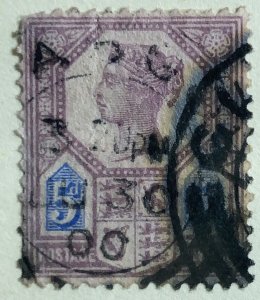 AlexStamps GREAT BRITAIN #118 XF Used 