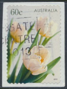 Australia  SG 3459  SC# 3332  Used SA Flowers Tulips see details & scan    