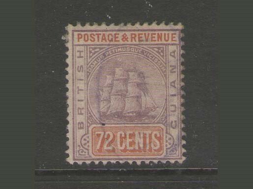 British Guiana 1889 SG 203 FU