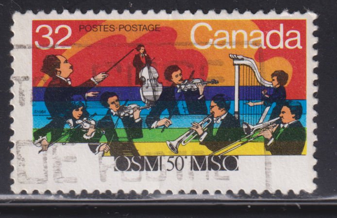 Canada 1010 Orchestra Concert 32¢ 1984