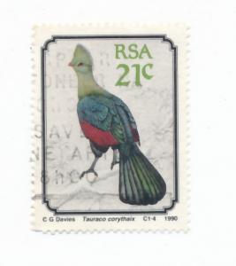 South Africa 1990  Scott 789 used - 21c, Birds