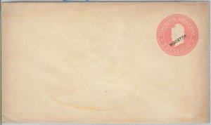 52214  - ARGENTINA -  POSTAL STATIONERY COVER overprinted MUESTRA  - H & G # 13