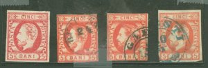 Romania #43-43a Used