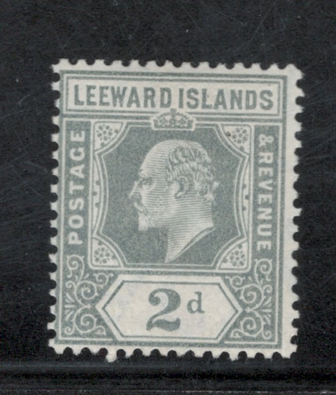 Leeward Islands 1910 King Edward VII 3p Scott # 44 MH