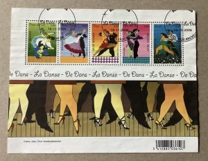 Belgium 2006 Scott 2170  souvenir sheet used - Dance