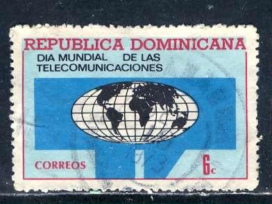 Dominican Rep. 1972: Sc. # 694; O/Used Single Stamp