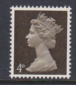 MH6 1967 CB Machin MNH