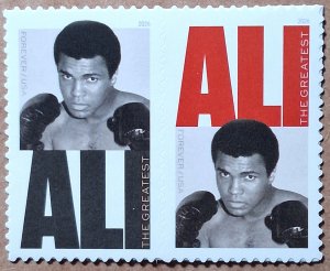 United States #6050-6051 (78c) Muhammad Ali MNH se-tenet pair (2026)