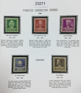 US STAMPS COLLECTIONS 1940 UNUSED LOT #23271