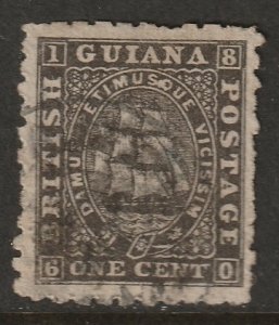 British Guiana 1866 Sc 50 used