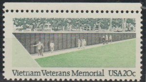 #2109, Single. Vietnam Veterans Memorial MNH (.20 cent)