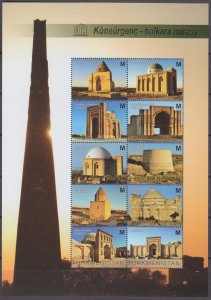 2013 Turkmenistan 304-313/B38 Architecture - UNESCO 60,00 €