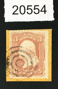 MOMEN: US STAMPS # 65 USED LOT # 20554