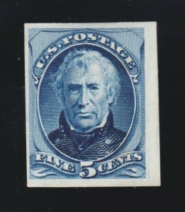 US 185P4 5c Taylor Proof on Card (-001)
