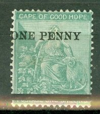 LC: Cape of Good Hope 22 mint CV $150