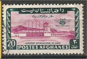 AFGHANISTAN, 1964, used 20af, Kabul International, Scott C58