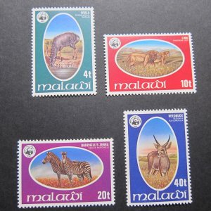 Malawi 1978 Sc 319-322 set MH