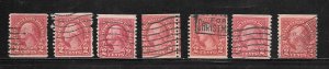 #599 Used stamps 10 Cent Collection / Lot (my4)