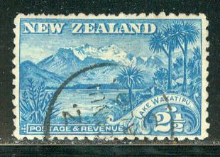 New Zealand Scott # 111, used