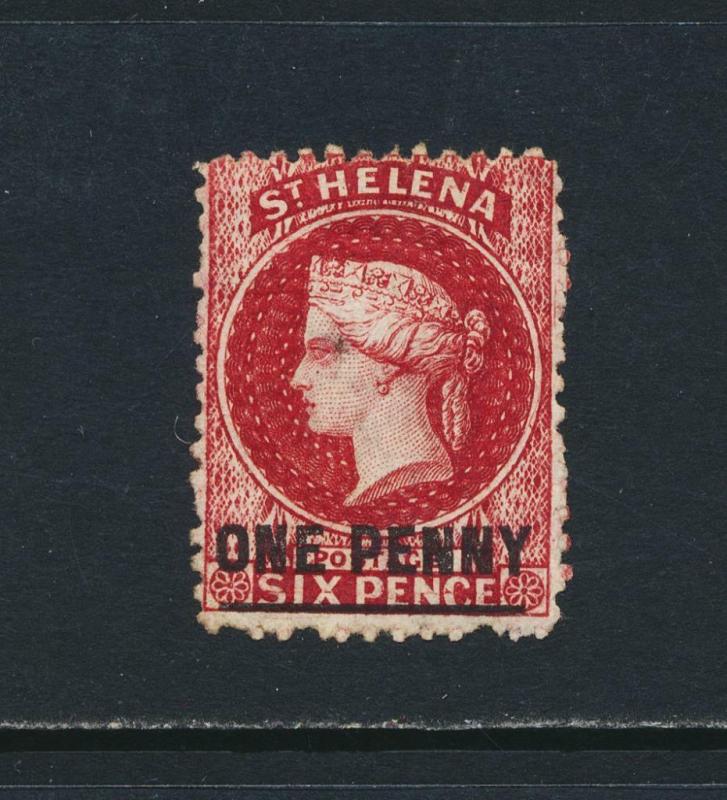 ST HELENA 1871, 1d TYOE C, VF UNUSED SG#8 CAT£140 $182 (SEE BELOW)