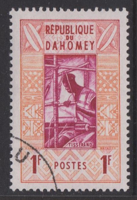 Dahomey Sc#141-144 Used