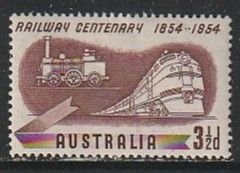 1954 Australia - Sc 275 - MH VF - 1 single - Trains