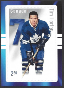 Canada #2788 MNH single, NHL hall of fame defense men Tim Horton, issued 2014