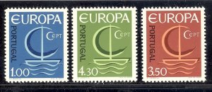 Portugal  #980-82  Mint VF NH - Lakeshore Philatelics