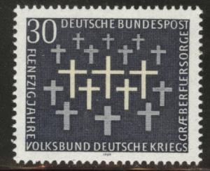 Germany Scott 999 MNH** 1969 war graves crosses stamp CV$.40