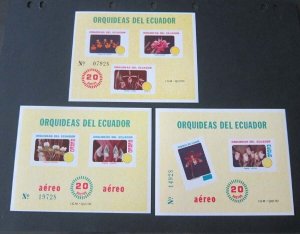 Ecuador 1980 Sc1 006,C713,714 set MNH