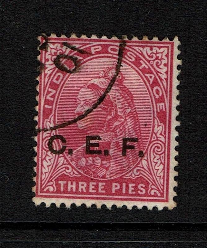 India - SG# C1 - malformed E - Used - 052917