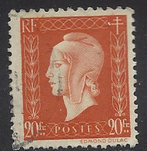 France Sn:FR 523 1945 Marianne  free ship USA from 5 $ World 8$