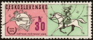 Czechoslovakia 1962 - Cto - 30h Postilion / UPU (1974)