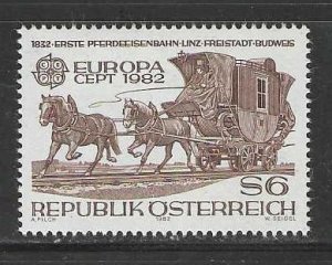 Austria MNH sc# 1217 Trains