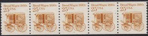 2136 Bread Wagon PNC Plate #3 MNH