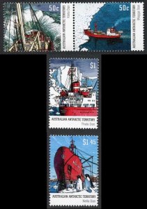 AAT SG160a-3 Antarctic Supply Ships set of 4 U/M